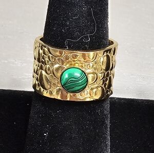 Jeska. Stainless Steel Maggie's Smile Ring